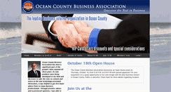 Desktop Screenshot of oceancountybusinessassociation.com